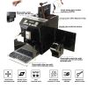 Espresso Machine with Milk Frother - Fully Automatic for Perfect Coffee, Black