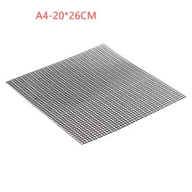 Barbecue Non-Stick Wire Mesh Grilling Mat Reusable Cooking Grilling Mat For Outdoor Activities (Option: 5Packet-30pcs)