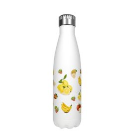 Cartoon Cute Stainless Steel Cup Large Volume Bottle Bowling Cup (Option: Fruit-500ml)