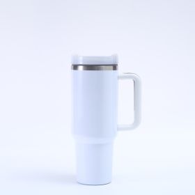 304 Stainless Steel Vacuum Cup Second Generation 40oz Cup (Option: No 4 Sublimation White-40oz)