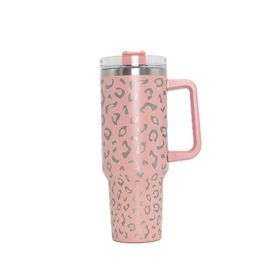 304 Stainless Steel Vacuum Cup Second Generation 40oz Cup (Option: Laser Leopard Skin Color-40oz)