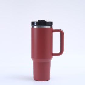 304 Stainless Steel Vacuum Cup Second Generation 40oz Cup (Option: No8 Red Rust-40oz)