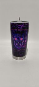 Digital Printing Halloween Cup With Straw (Option: 20 Style-600ml)