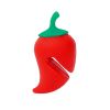 Creative Pepper Carrot Chicken Thigh Shape Overflow Stopper Cute Silicone Spill-proof Pot Lid Rack Pot Cover Lifter Kitchen Tool