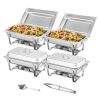 VEVOR Rectangle Chafing Dish Set