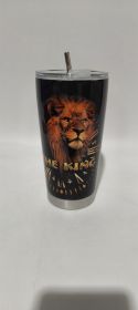 Digital Printing Halloween Cup With Straw (Option: 2 Style-600ml)